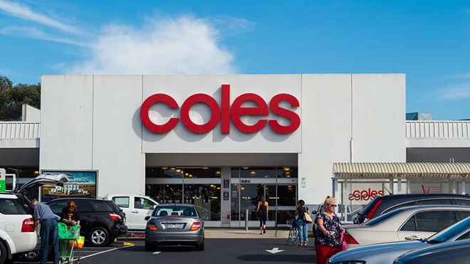 coles store view from outside